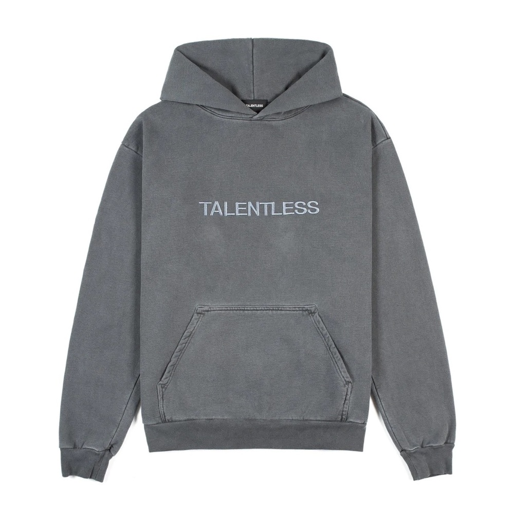 Talentless Hoodie - Circle Logo Embroidered